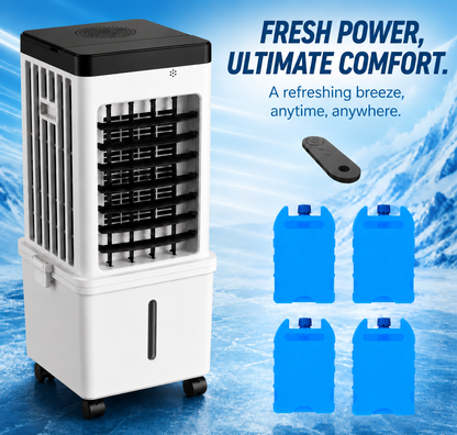 Portable Evaporative Air Cooler with Remote – Instant Cooling