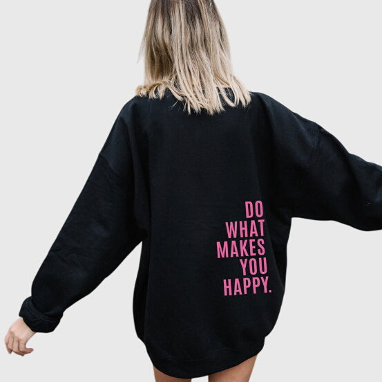 Women's Hoodie – Oversized Back Graphic