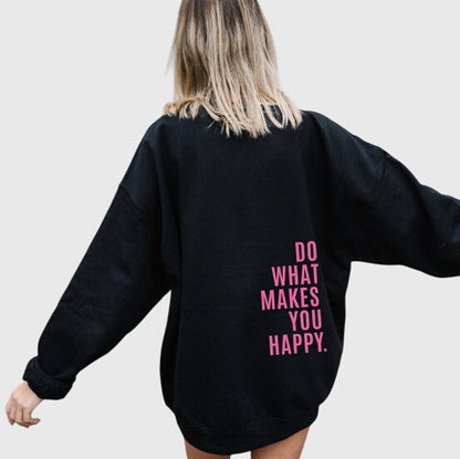 Women's Hoodie – Oversized Back Graphic
