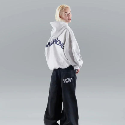Women's Pullover Hoodie – Drop Shoulder Graphic