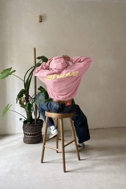 Women's Hoodie – Graphic Back Print, Oversized Fit